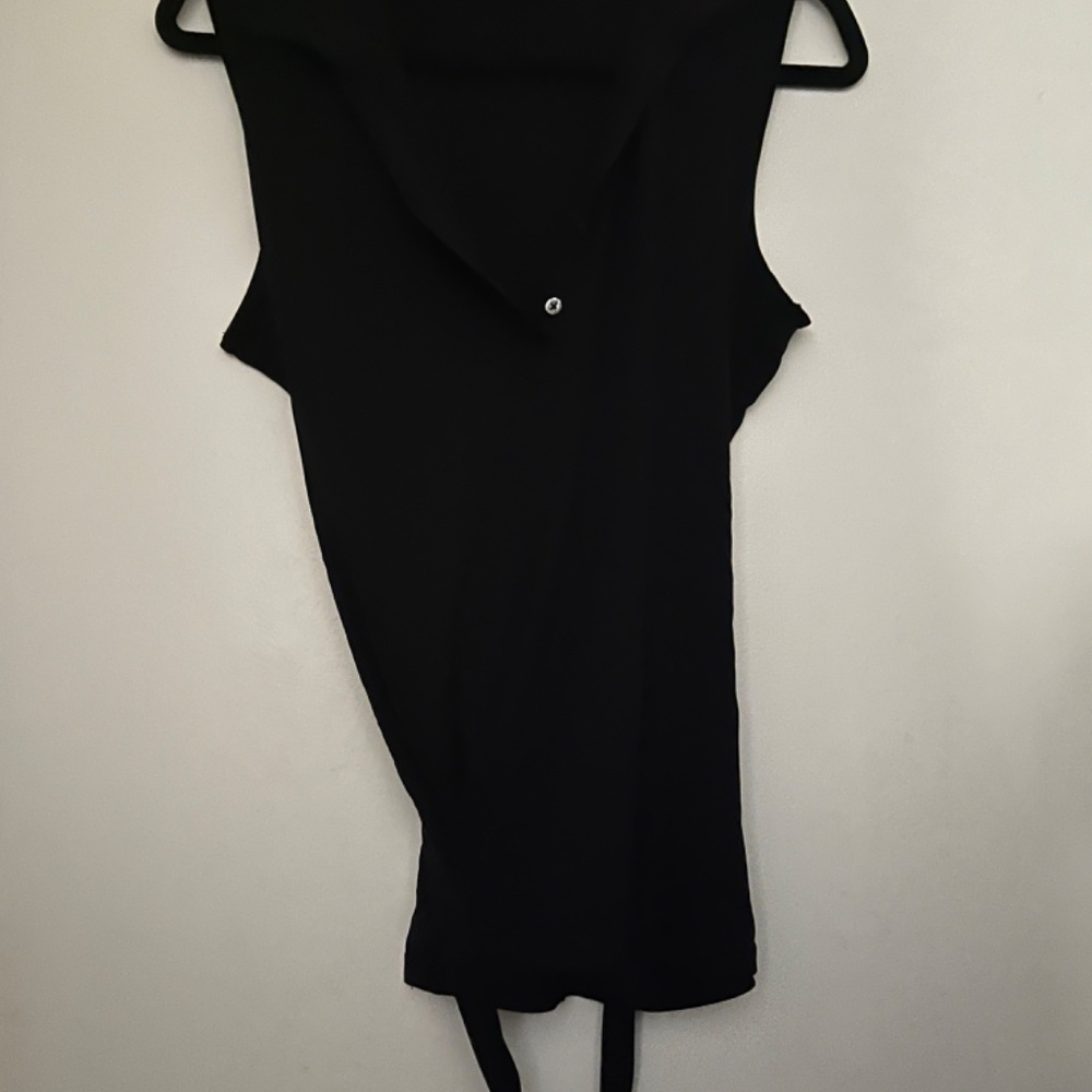 Banana Republic LOT OF 2 black SL stretch jersey tops